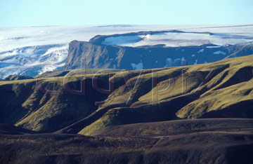 Comp image : torf0114 : View from Einhyrningur to Myrdalsj&ouml;kull [Myrdallsjokull], Iceland